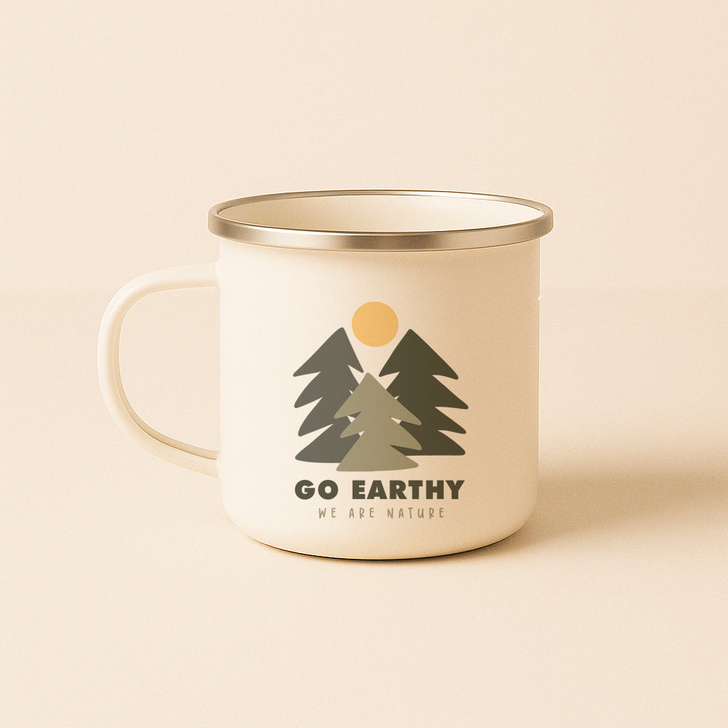 Woods Enamel Mug · Go Earthy