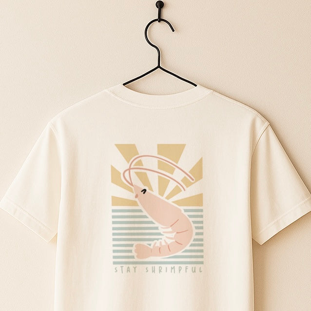 Shrimp Organic T-shirt · Stay Shrimpful