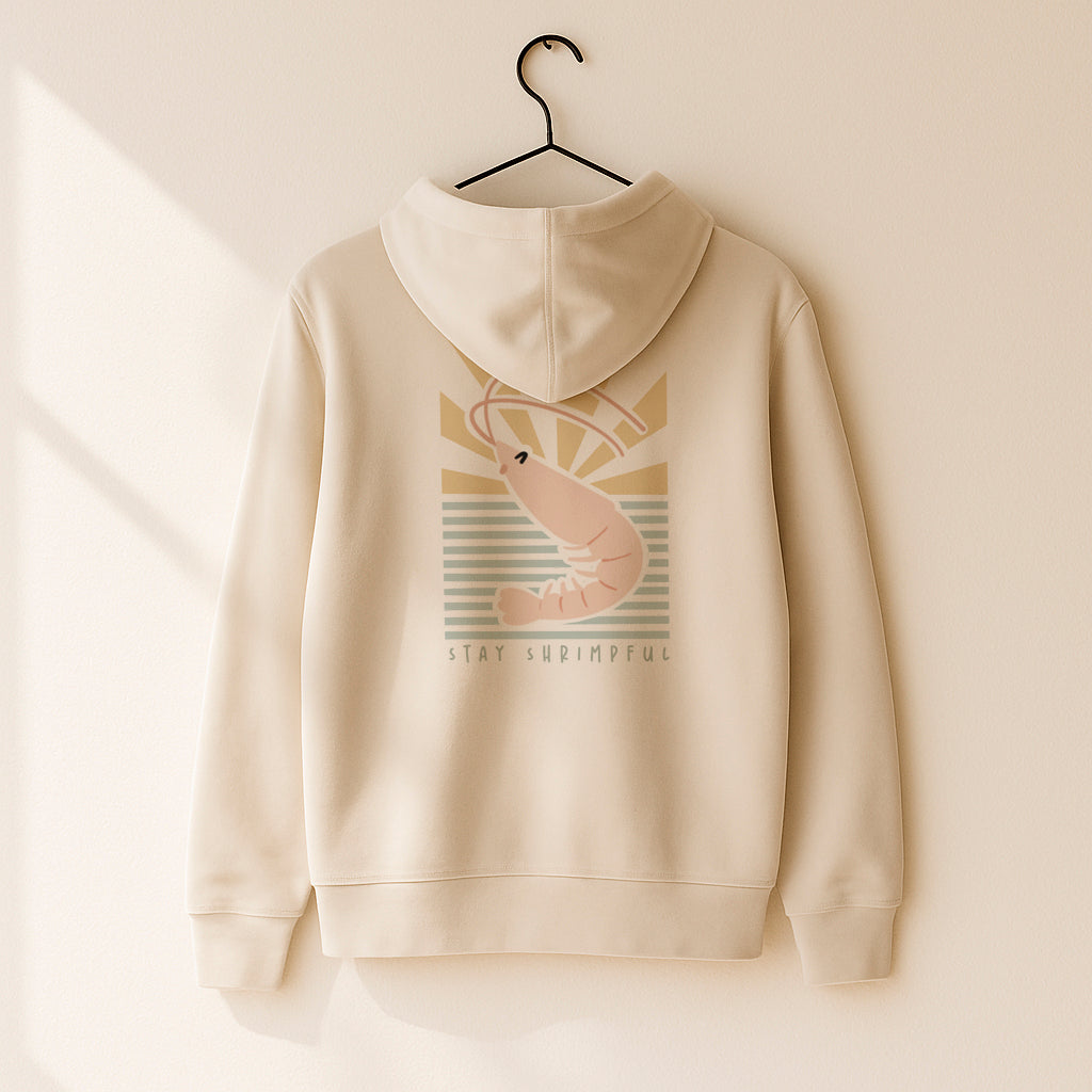 Happy Shrimp Eco-friendly Hoodie