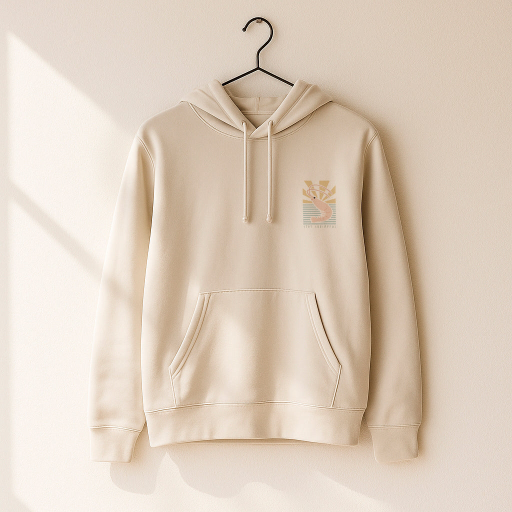 Happy Shrimp Eco-friendly Hoodie