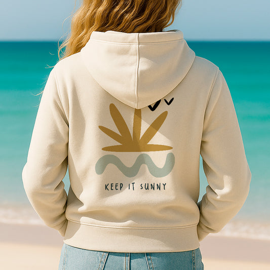 Keep it Sunny Eco-friendly Hoodie