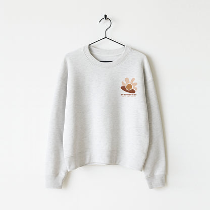 Organic Cotton Sweatshirt · Do Nothing is Ok Boxy Sweatshirt
