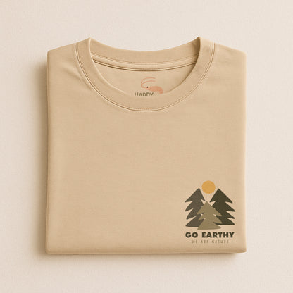 Woods Organic Tee · Go Earthy