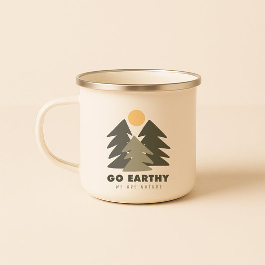Woods Enamel Mug · Go Earthy