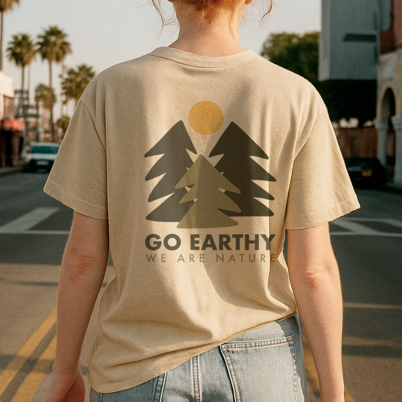 Woods Organic Tee · Go Earthy