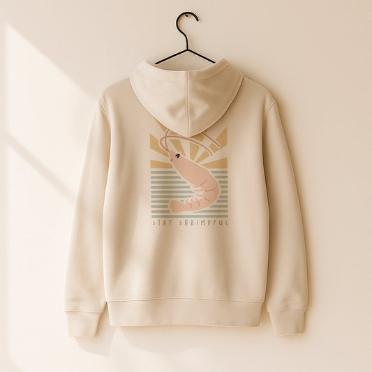 Happy Shrimp Eco-friendly Hoodie
