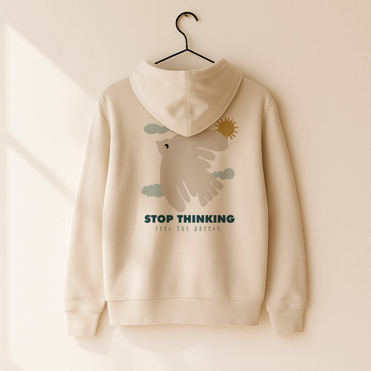Stop Thinking Eco-friendly Hoodie